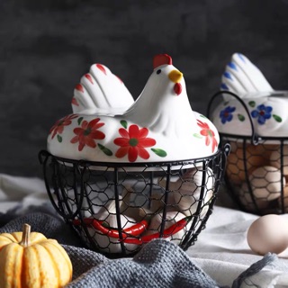 (Order) Rổ đựng trứng hình con gà