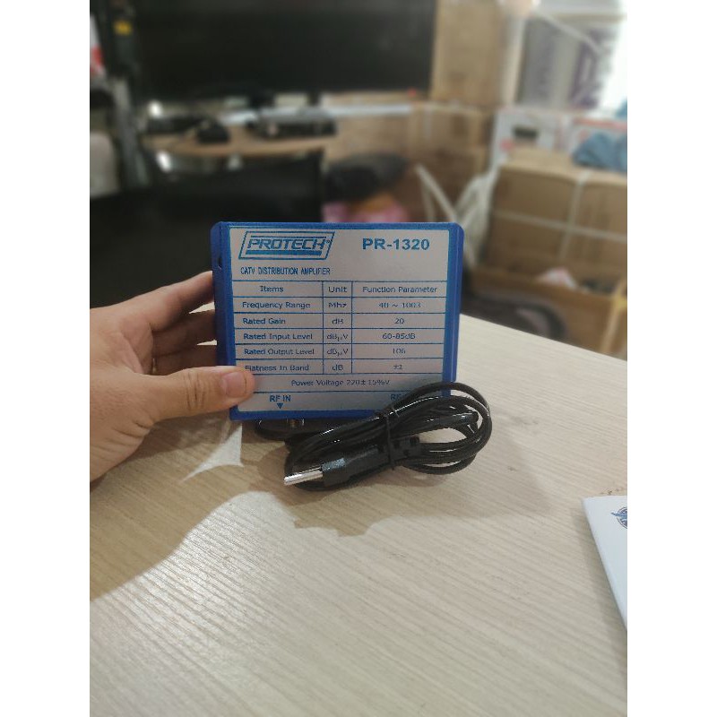Khuếch Đại Truyền Hình Cáp PROTECH PR1320 Bảo Hành 12 Tháng