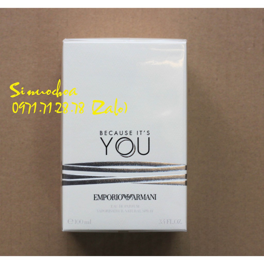 Nước Hoa Emporio Armani Because It’s You EDP 100ml