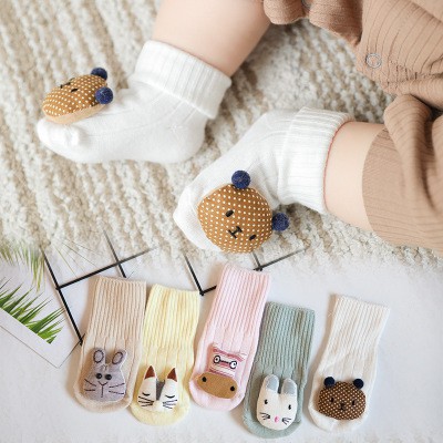 Tất hộp hình thú 3D dáng yêu cho bé