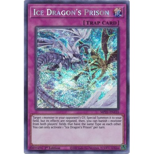 [Mã 155ELSALE giảm 7% đơn 300K] Thẻ bài Yugioh - TCG - Ice Dragon's Prison / MP21-EN155'