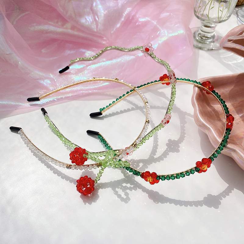 Băng Đô Cài Tóc Hình Quả Cherry Thời Trang Gợi Cảm Cho Nữ