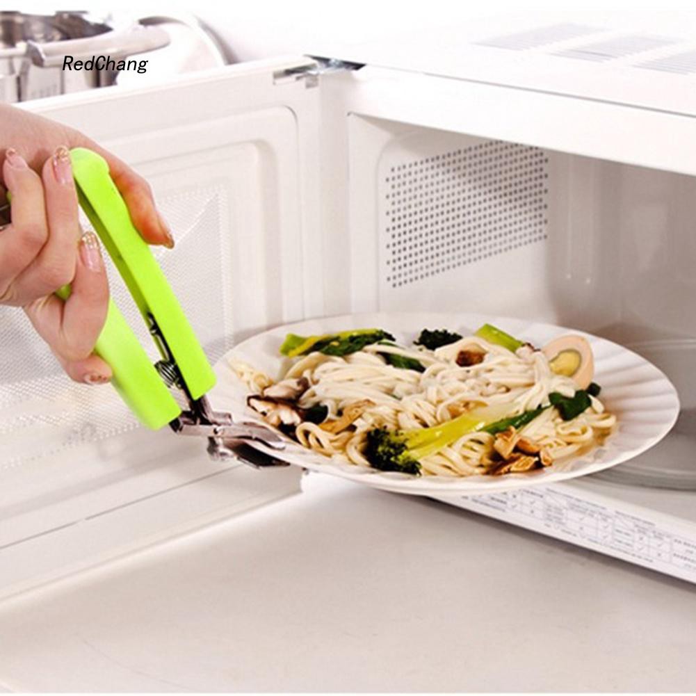 Dụng Cụ Kẹp Tô / Đĩa / Chảo Chống Nóng Bằng Thép Không Gỉ