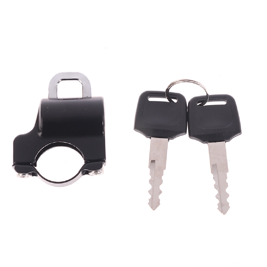 Ổ khóa mũ bảo hiểm JETTING gắn trên tay lái xe máy 22-26mm chống trộm an toàn thông dụng