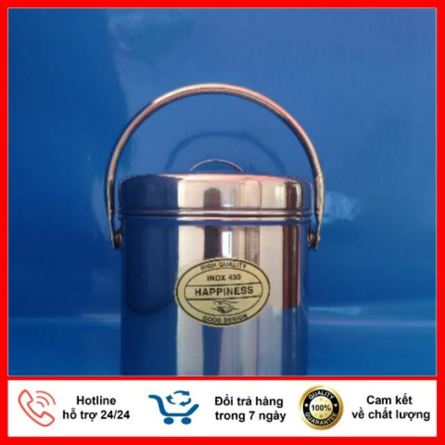 Cà mên 2 ngăn inox xịn [Ảnh Thật Tự Chụp]