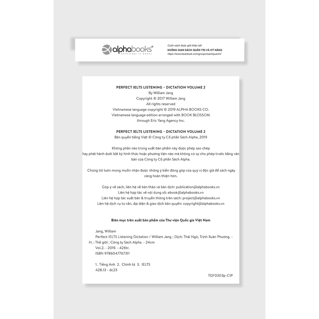 Sách-Perfect IELTS listening dictation vol.2 | BigBuy360 - bigbuy360.vn
