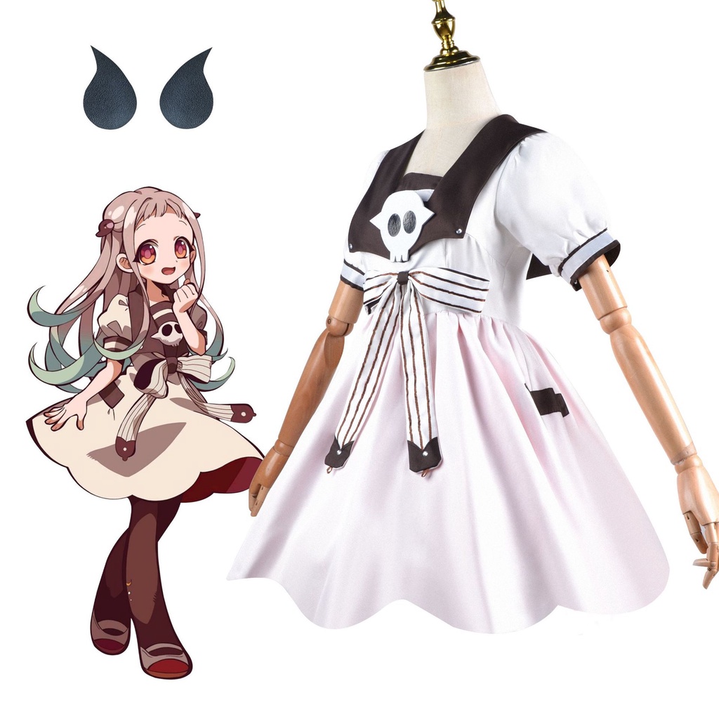Trang phục hóa thân Halloween Nene Yashiro/ Tóc giả Hanako chất lượng cao