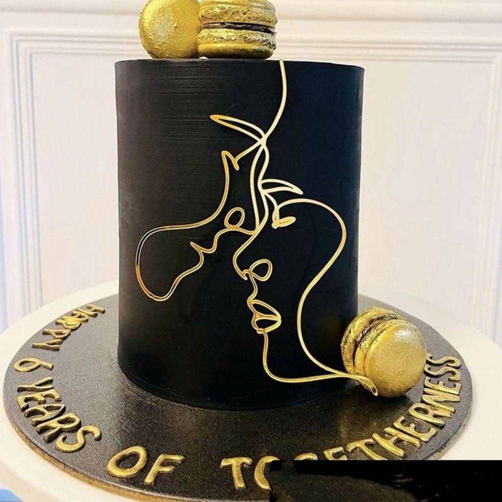 Cây Cắm Trang Trí Bánh Kem Chữ Happy Birthday / Đám Cưới Nghệ Thuật
