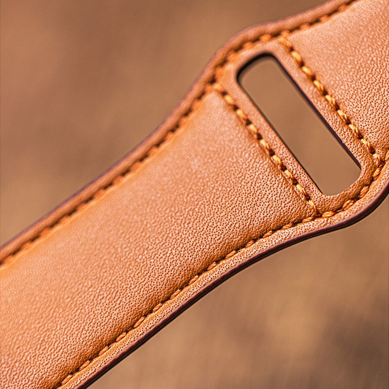 Dây đeo đồng hồ thông minh bằng da bò thích hợp cho Apple Watch 6 SE 5 4 3 42Mm 38Mm 44mm 40Mm Iwatch 6 SE 5 4