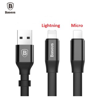 Cáp Baseus đa năng MicroUSB & Lightning 2in1