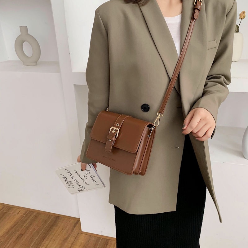 Túi đeo vai phong cách retro Pháp thời trang cho nữ