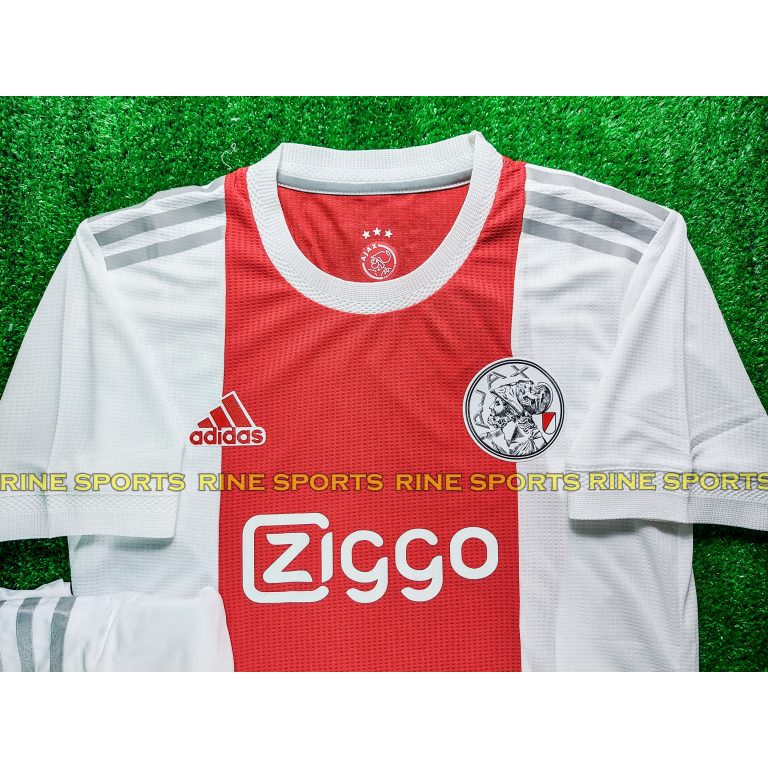 Bộ áo bóng đá Ajax trắng Super bodyfix Player Thailand mùa giải 2021-2022 Chuẩn thi đấu