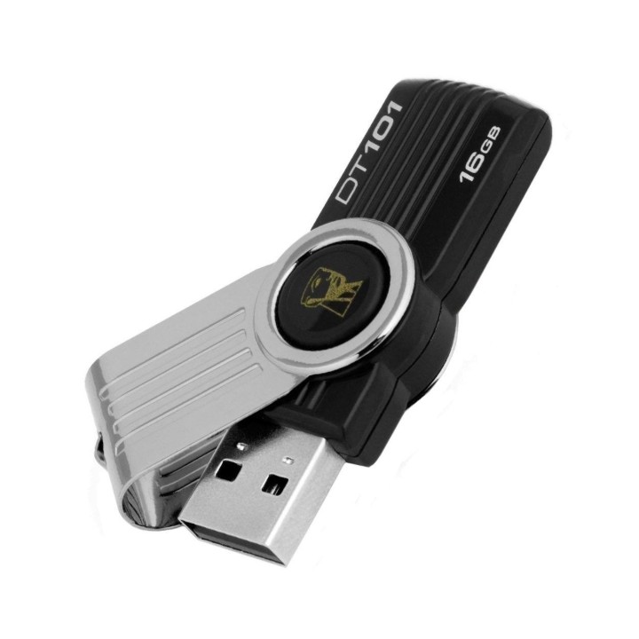 [Mã ELFLASH3 hoàn 10K xu đơn 20K] USB 16G Kingston Công ty