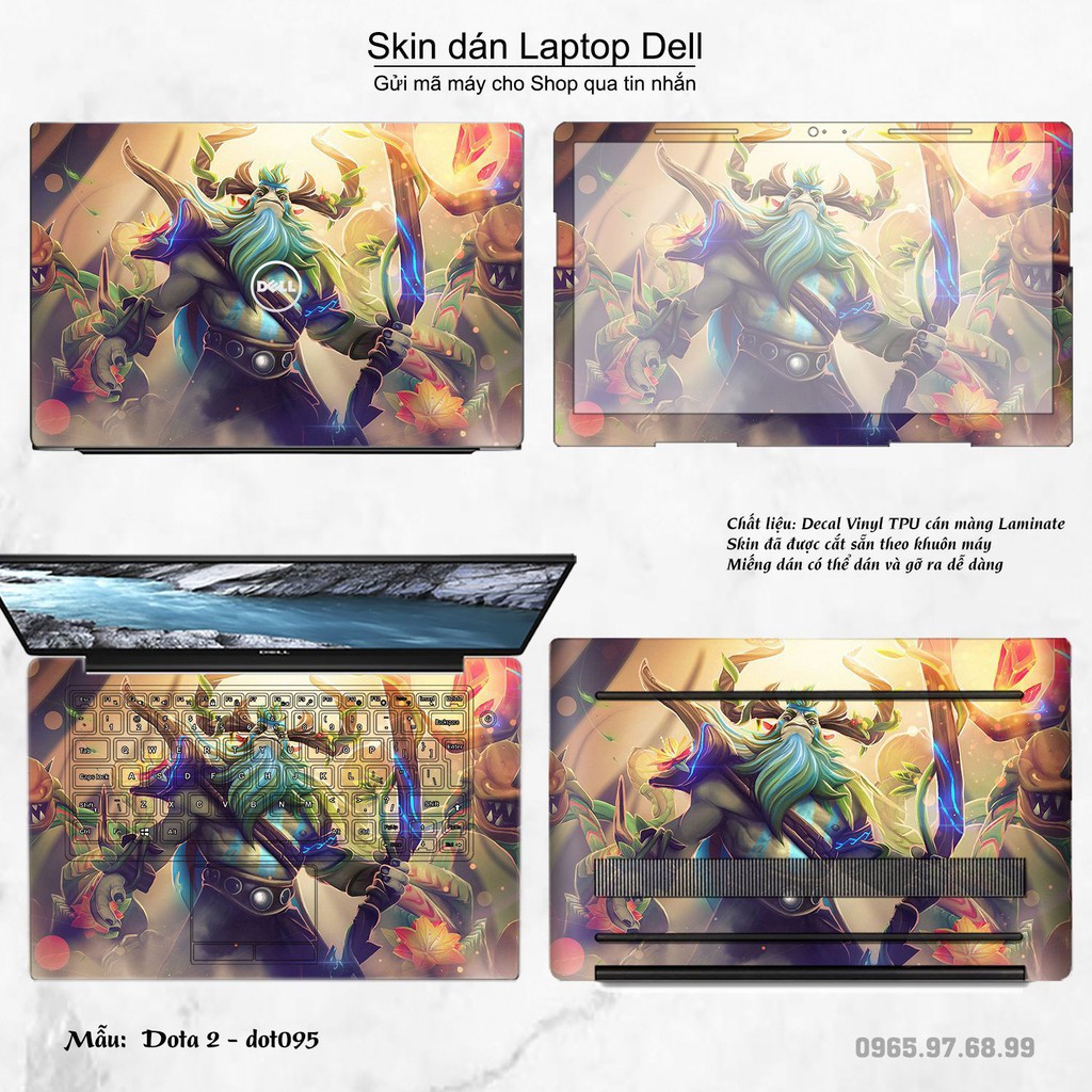 Skin dán Laptop Dell in hình Dota 2 nhiều mẫu 16 (inbox mã máy cho Shop)