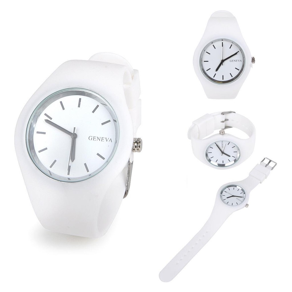 Đồng hồ nữ nam thời trang dây silicon SP458 (Nhiều màu)