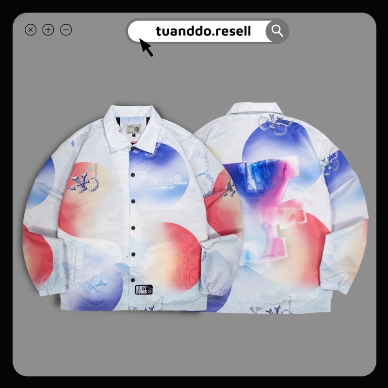 Áo Jacket Monarch All Over Print - Áo Local brand chính hãng
