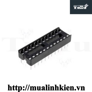 Đế IC 24P hẹp ( dip 24 hẹp )