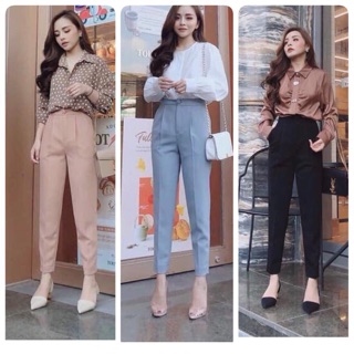 Quần tây công sở chất tuyết mưa vải đẹp