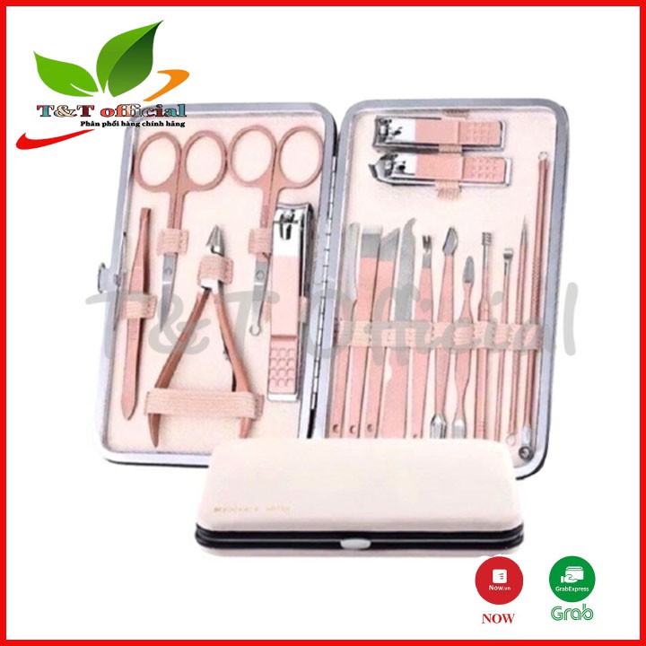 BỘ DỤNG CỤ LÀM MÓNG CẮT MÓNG TAY CAO CẤP 18 MÓN