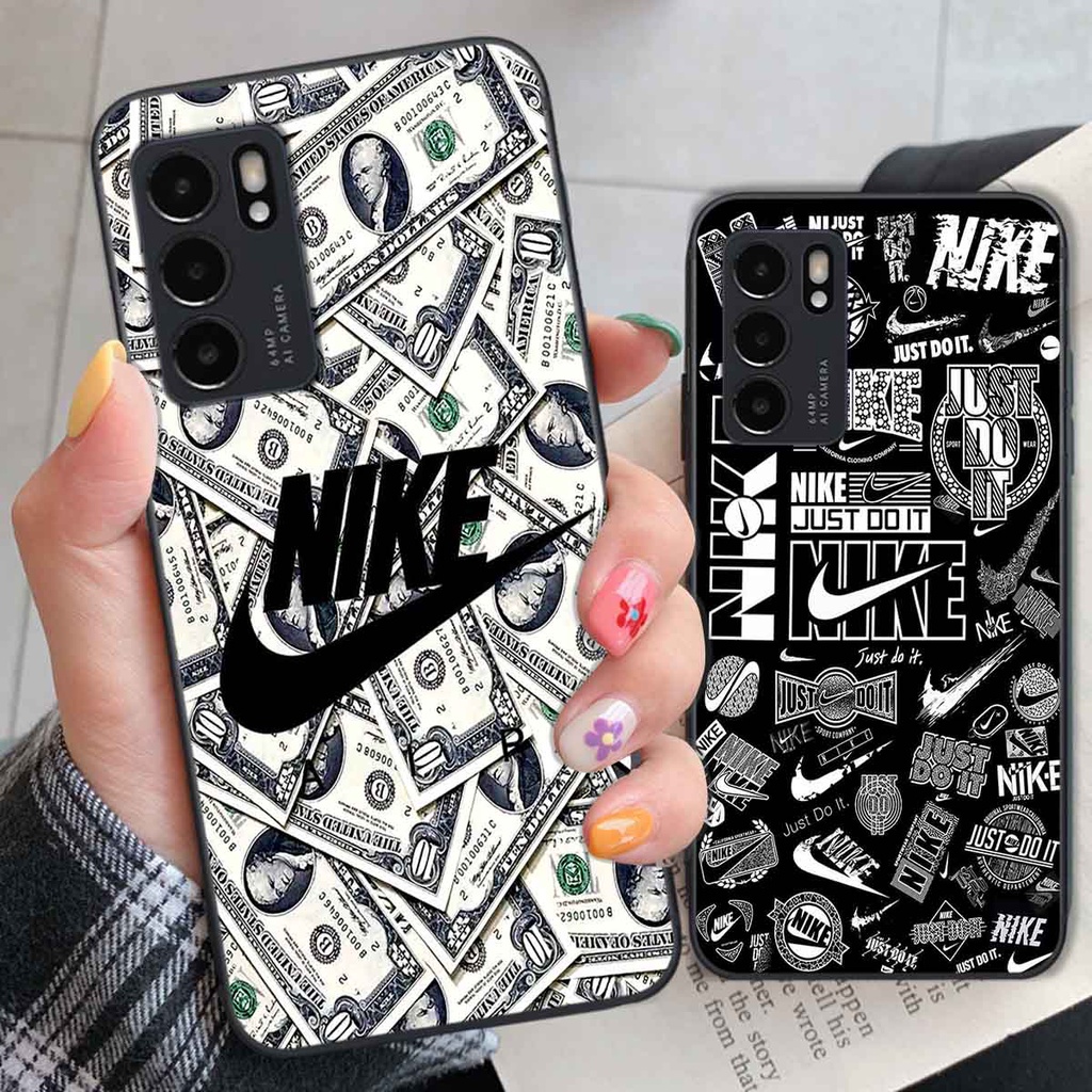 Ốp Oppo Reno6 / Reno6 Z 5G / Reno 6 in hình thương hiệu L.V, N.I.K.E cá tính, đẳng cấp