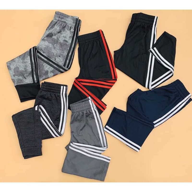 Quần nỉ thể thao kẻ sọc cho bé 15 - 30kg