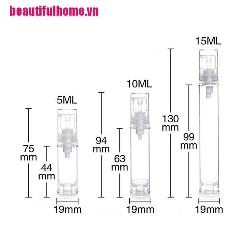 (Hàng Mới Về) Chai Chiết Mỹ Phẩm Du Lịch Tiện Lợi 5 / 10