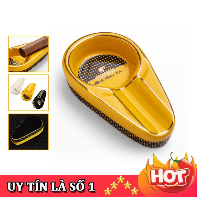 [RẺ NHẤT SHOPEE] Gạt Tàn Cá Nhân Cohbia GA94, Chất Liệu Sứ Cao Cấp, Kiểu Dáng Độc Lạ