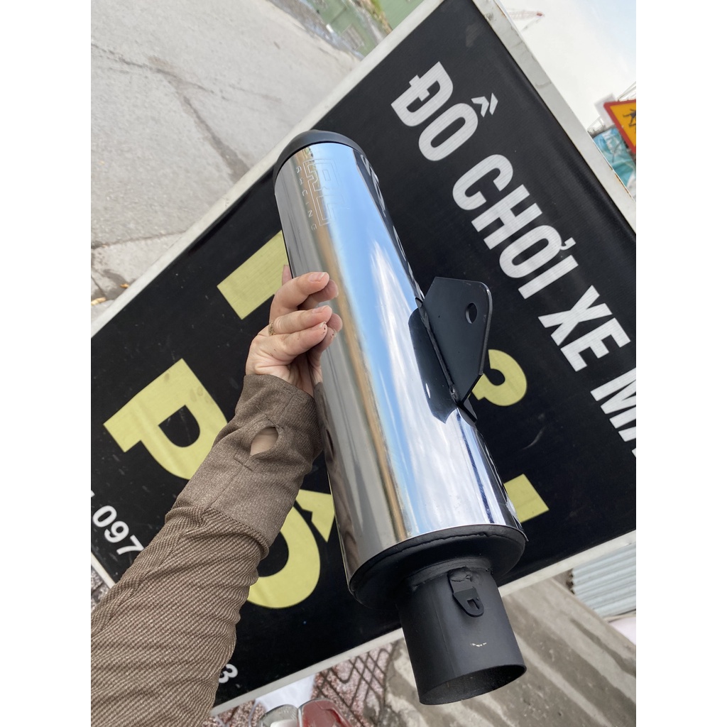 Pô Sonic rl lon cổ tăng dành cho các dòng xe wave dream si ex winer satria sonic