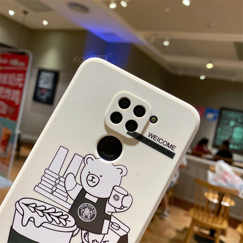 Ốp điện thoại Koosuk silicon mềm họa tiết hoạt hình cho Xiaomi Redmi Note 9 Pro Max 9S 4G