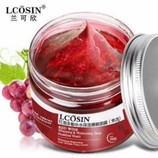 Mặt nạ ngủ rượu vang đỏ Lcosin