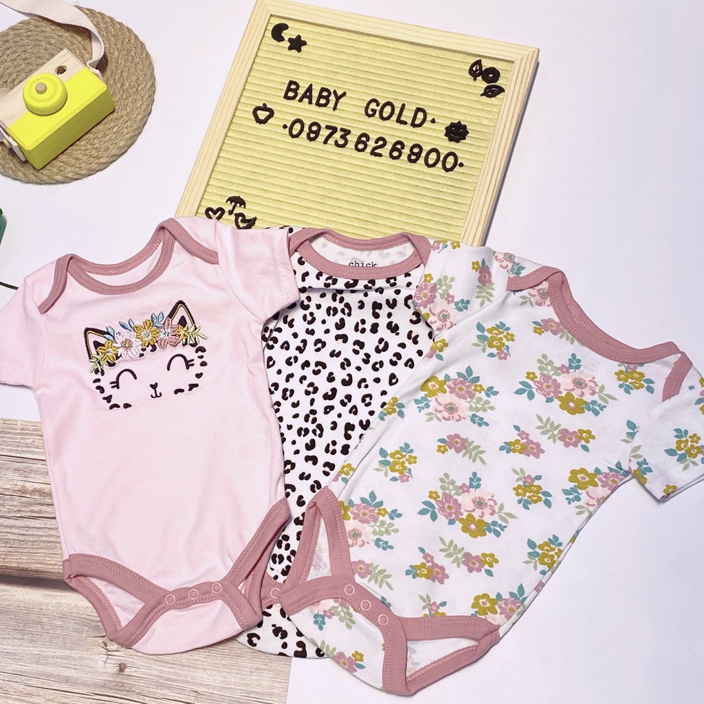 SET 3 bộ body cho bé gái