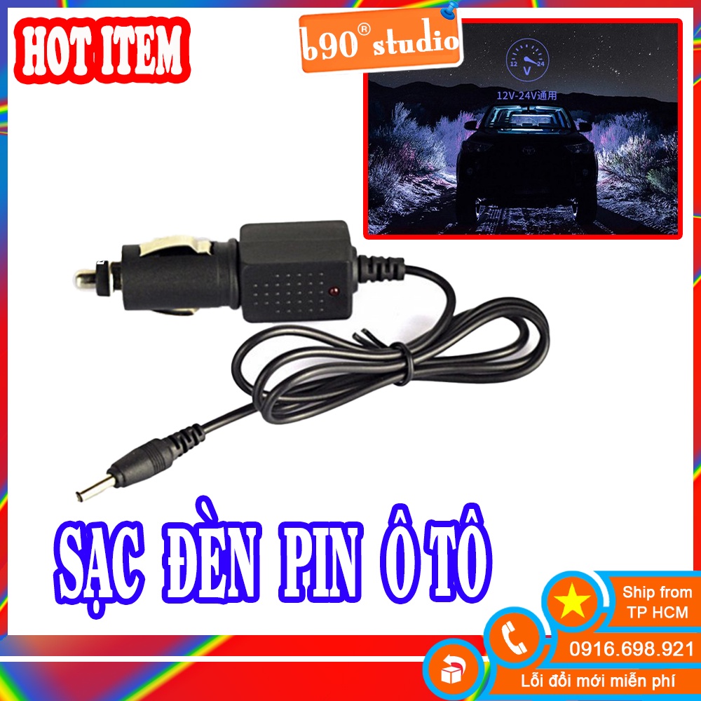 🔥 GIÁ SỈ 🔥 CÁP SẠC ĐÈN PIN CẮM OTO ĐẦU RA 5V LOẠI XỊN