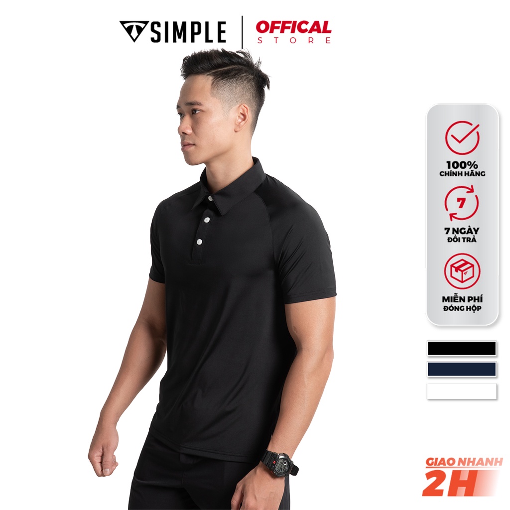 Áo Thể Thao Nam Polo TSIMPLE cổ bẻ tay ngắn vải thun lạnh thoáng mát phong cách trẻ trung chuẩn form ACR | BigBuy360 - bigbuy360.vn