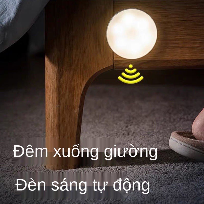 ĐÈN LED CẢM BIẾN HỒNG NGOẠI THÔNG MINH DÁN TƯỜNG TỰ ĐỘNG SÁNG KHI THẤY NGƯỜI CHUYỂN ĐỘNG TIỆN LỢI SIÊU BỀN