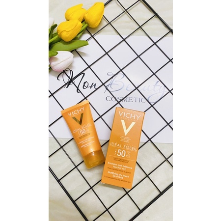 Kem Chống Nắng Vichy Emusion Ideal Soleil SPF50 Mattifying Face Fluid Dry Touch | BigBuy360 - bigbuy360.vn