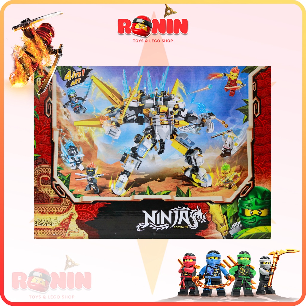 Bộ Đồ Chơi Lắp Ráp Ninjago : Người Máy Đại Chiến Samurai 4in1