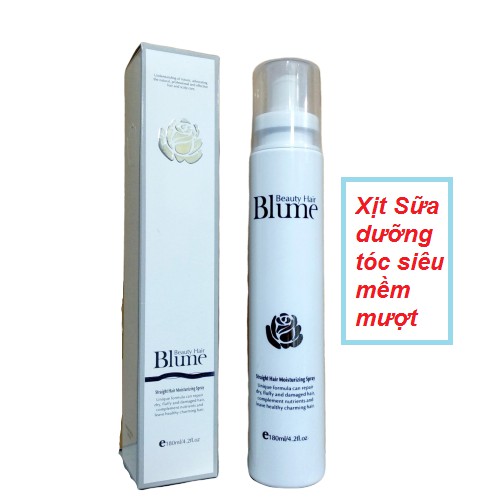 Xịt Sữa dưỡng tóc Blume dưỡng ẩm phục hồi 180ml