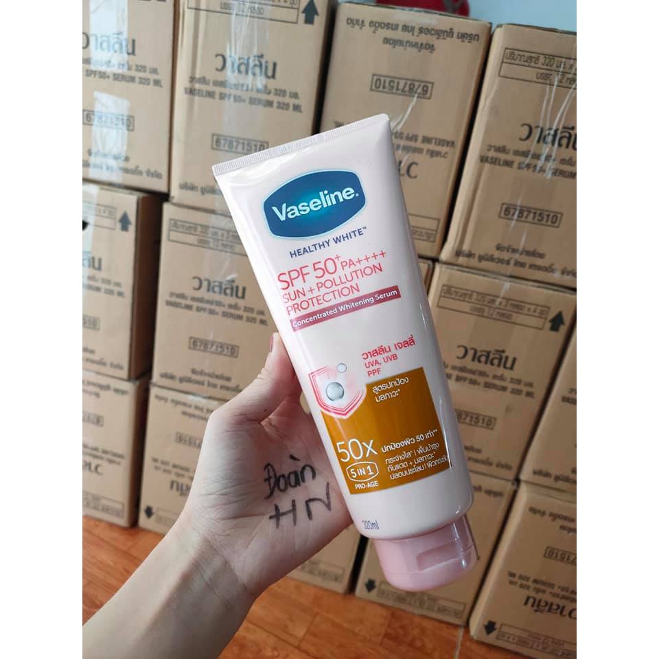 SỮA DƯỠNG THỂ VASELINE HEALTHY WHITE PERFECT SERUM 50x