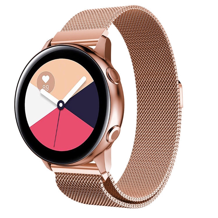 Dây Đeo Thay Thế Chất Liệu Kim Loại Dạng Lưới Cho Samsung Galaxy Watch 42 46mm