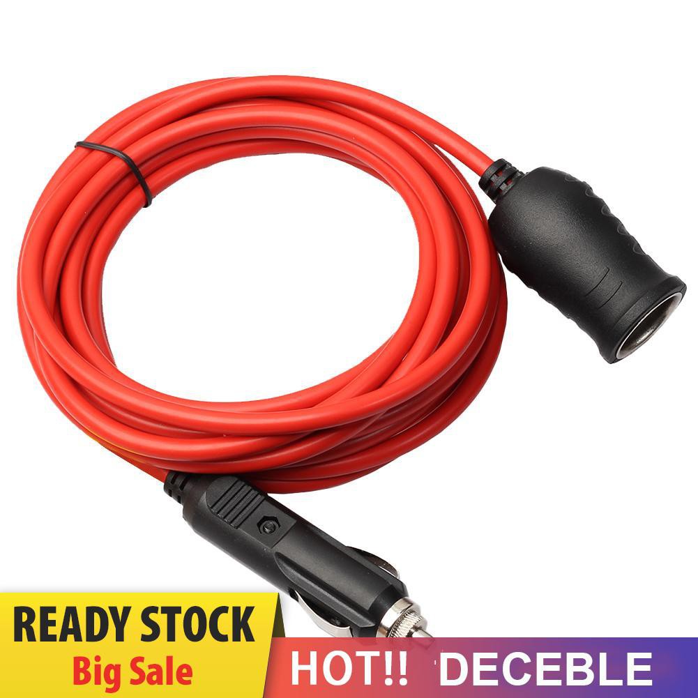 Dây ổ cắm cáp mở rộng dạng tẩu thuốc 12ft 24v 10a dành cho xe hơi