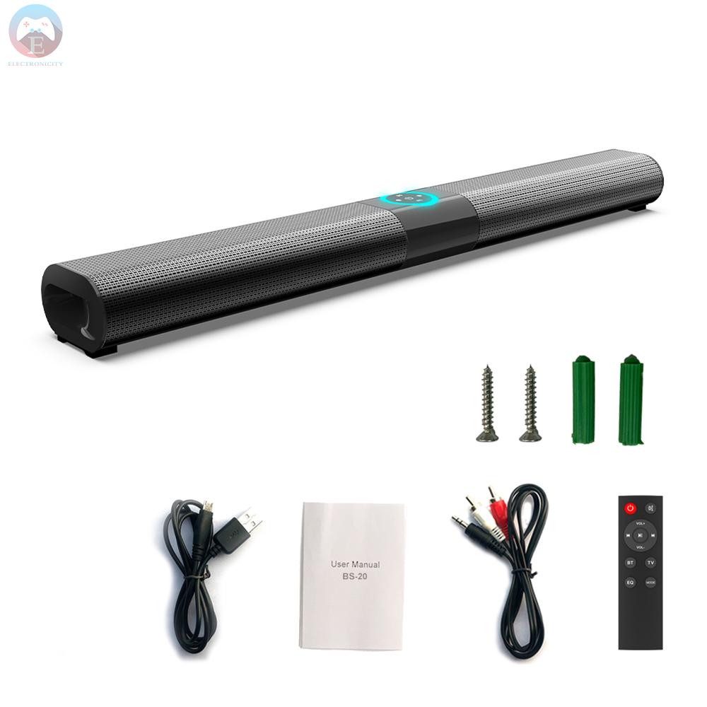 RCA Loa Bluetooth Không Dây Bs-20 Bt 2000mah Chất Lượng Cao Kèm Phụ Kiện