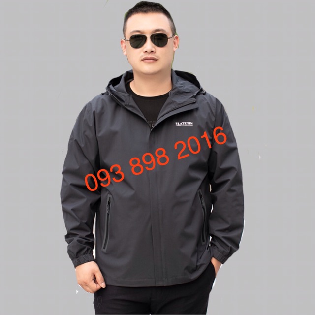 Áo Khoác Nam gió dù có size to đại hàng quảng châu đẹp bền có mũ
