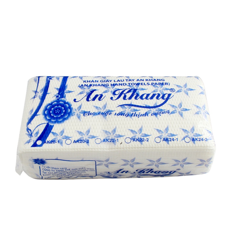 Combo 5 gói Khăn giấy rút lau tay đa năng - 100% Nguyên liệu nguyên sinh | AK20-1
