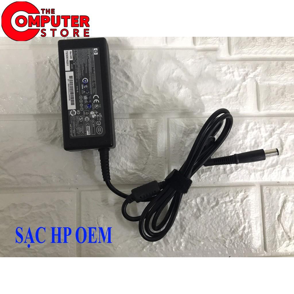 Sạc Laptop HP Chân kim to 18.5V - 3.5A Kèm Dây Nguồn ( Adater HP 18.5V - 3.5A ) | FREESHIP ĐƠN TỪ 50K