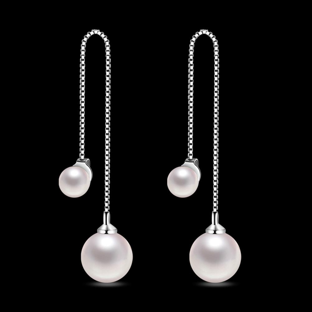 Khuyên tai ngọc trai dáng dài