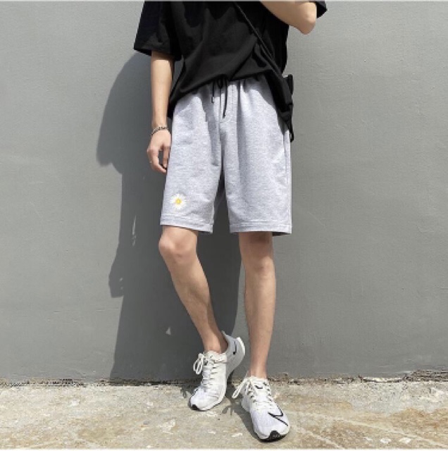 [FREESHIP+ẢNH THẬT] quần soóc thể thao hoa cúc daisy unisex siêu hot - SP3 | BigBuy360 - bigbuy360.vn