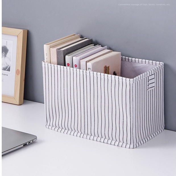 Thùng Vải Gấp Gọn Đựng Quần Áo/Đồ Chơi/Sách Vở Đa Năng Tiết Kiệm Không Gian Siêu Tiện Ích