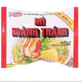 Combo 10 mì hoành thánh tôm vina acecook gói 76g