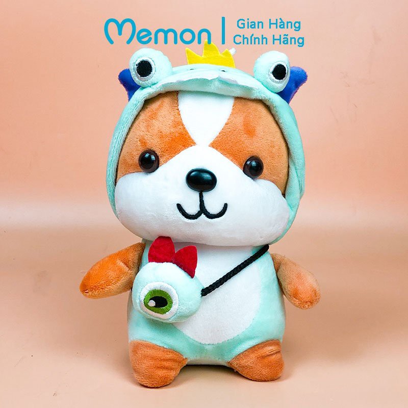 Gấu Bông Mini Shiba Cosplay Cao Cấp Memon