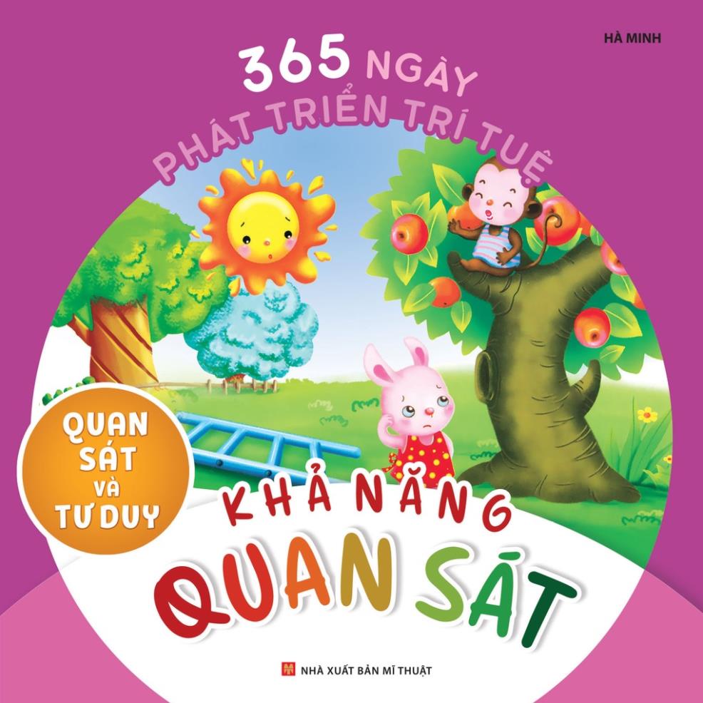Sách - 365 Ngày Phát Triển Trí Tuệ: Quan Sát Và Tư Duy ( Bộ 6 Cuốn ) - Minh Long